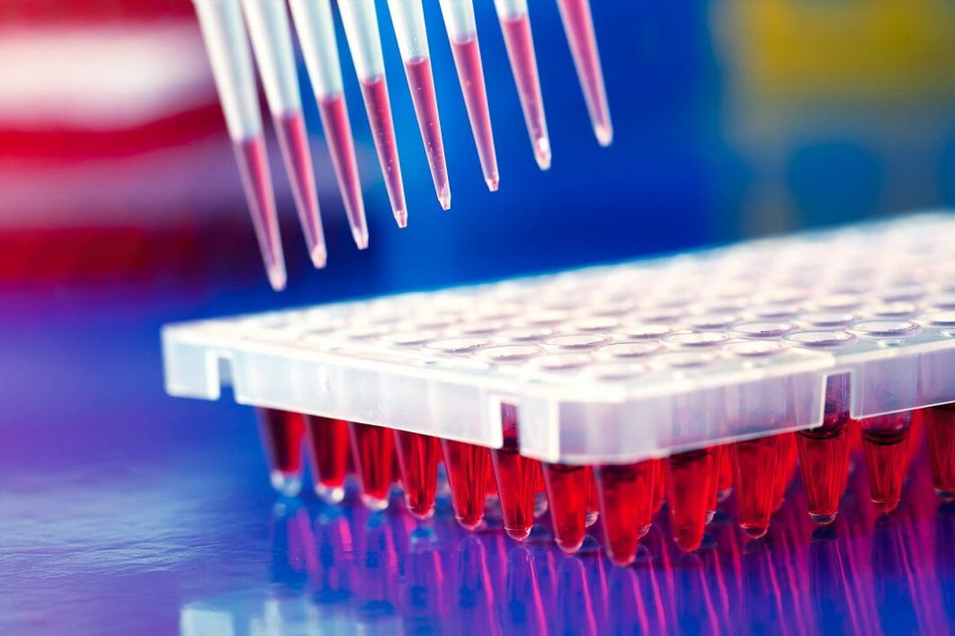 immunoassay-bloedtest voor parasieten